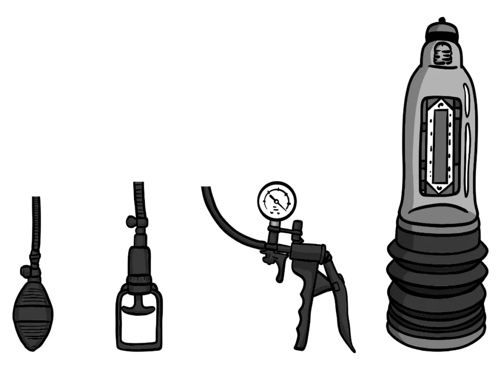penis pump mechanisms