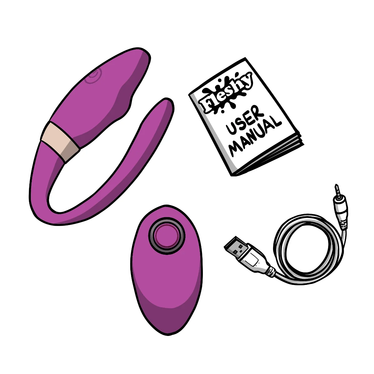 in the box of clip g-spot vibrator in the box of clip g-spot vibrator