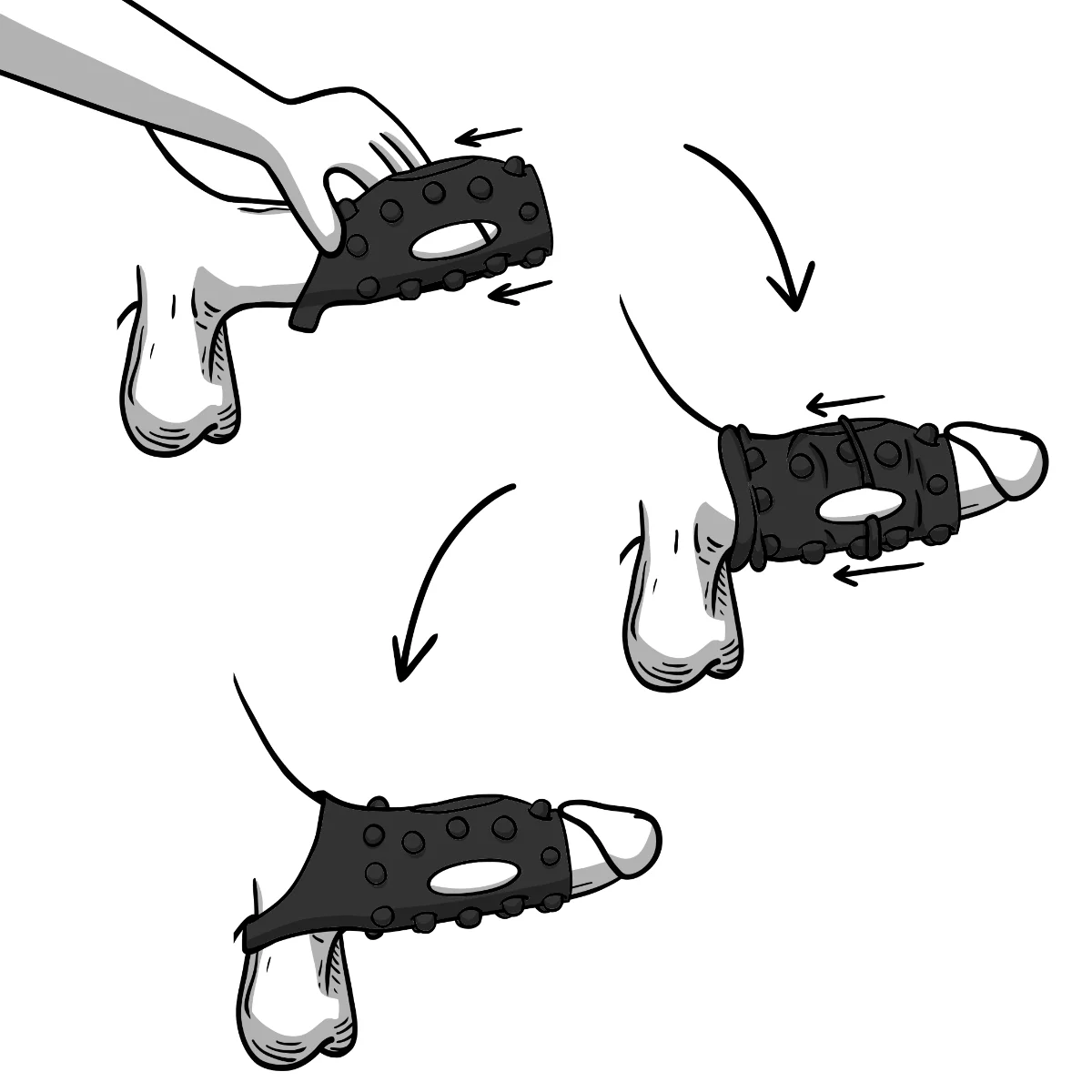 put on ride in 3 steps put on ride in 3 steps