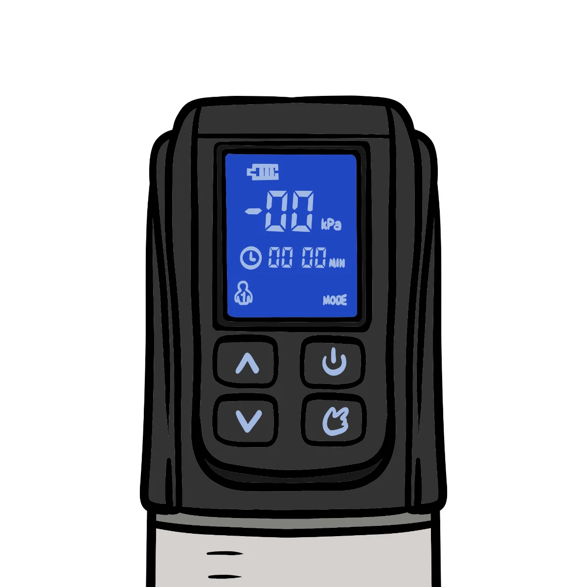 vacumate automatic controls and display