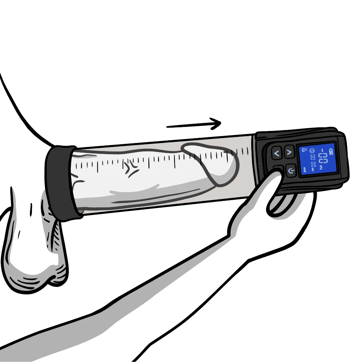 release pressure and remove vacumate auto