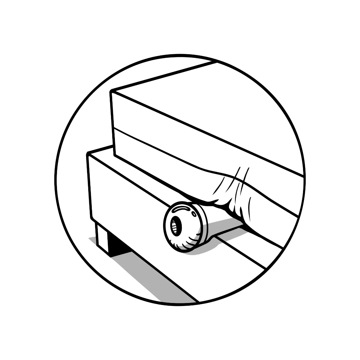 between mattress and bed base
