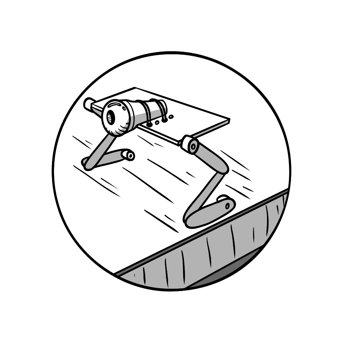 laptop bed desk mount